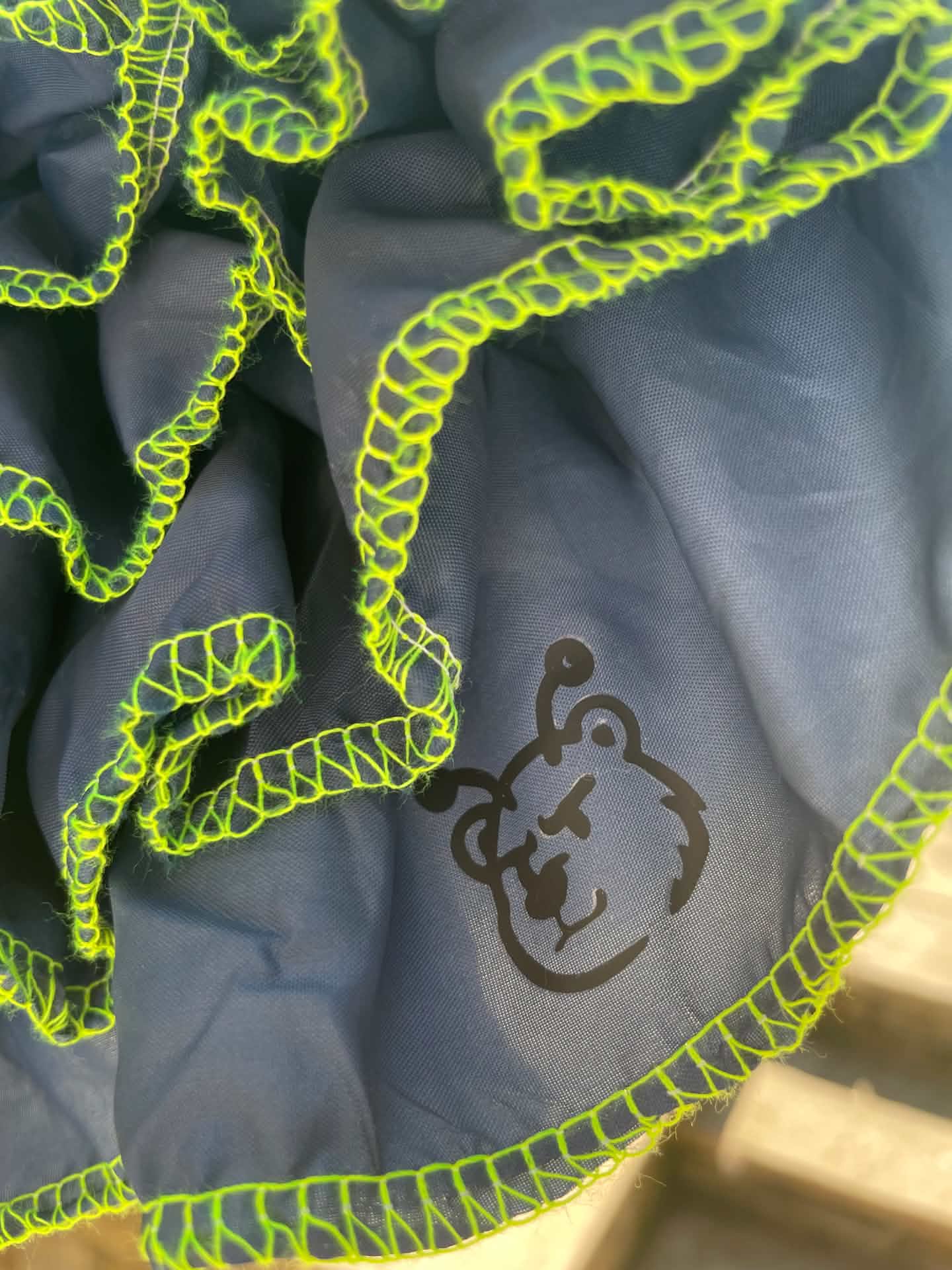 Bug Bear One-of-a-Kind Ruffle Bag