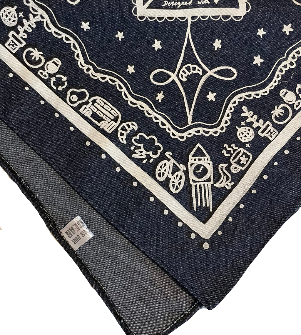Denim London Bandana