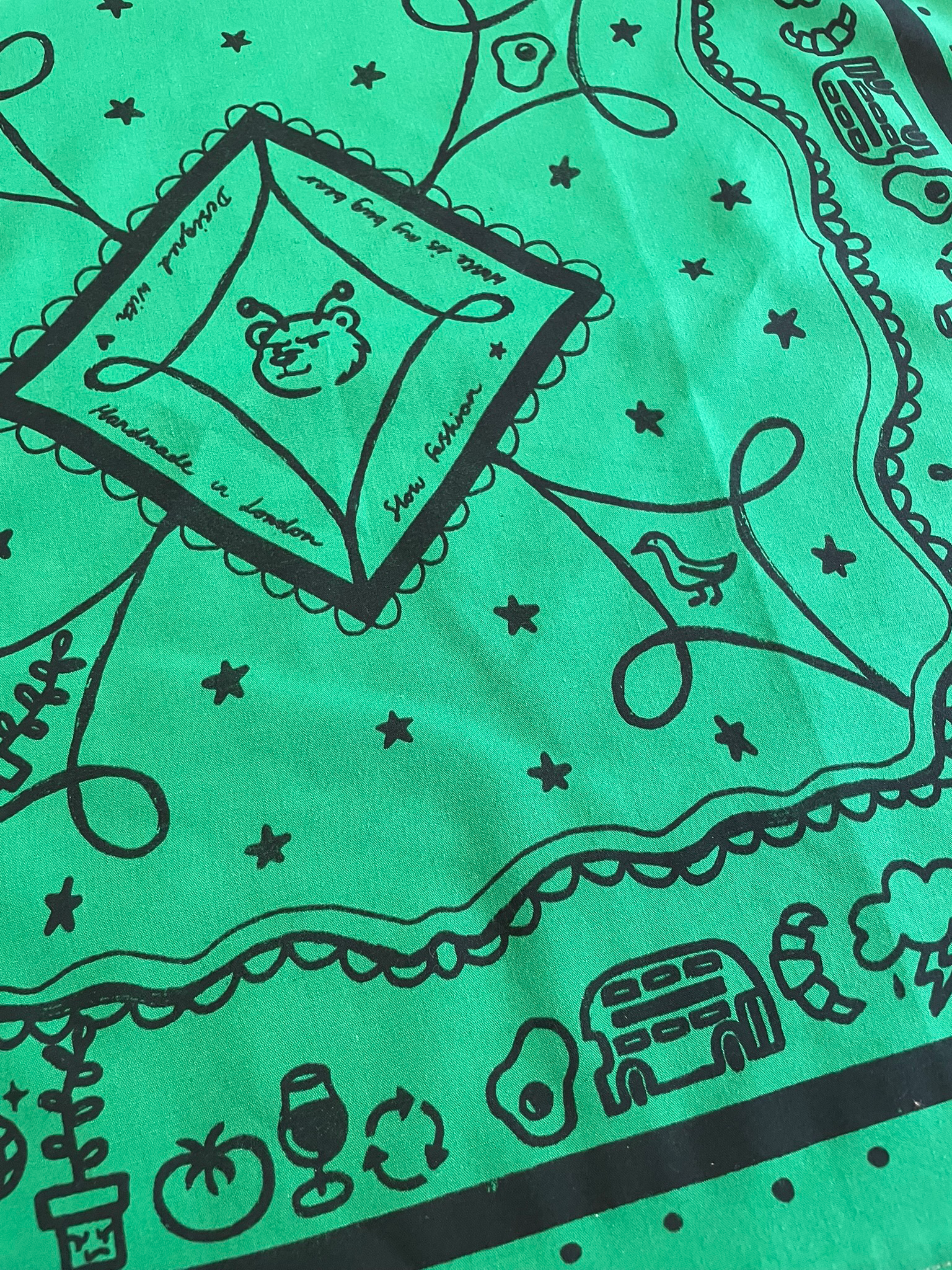Forest Green London Bandana