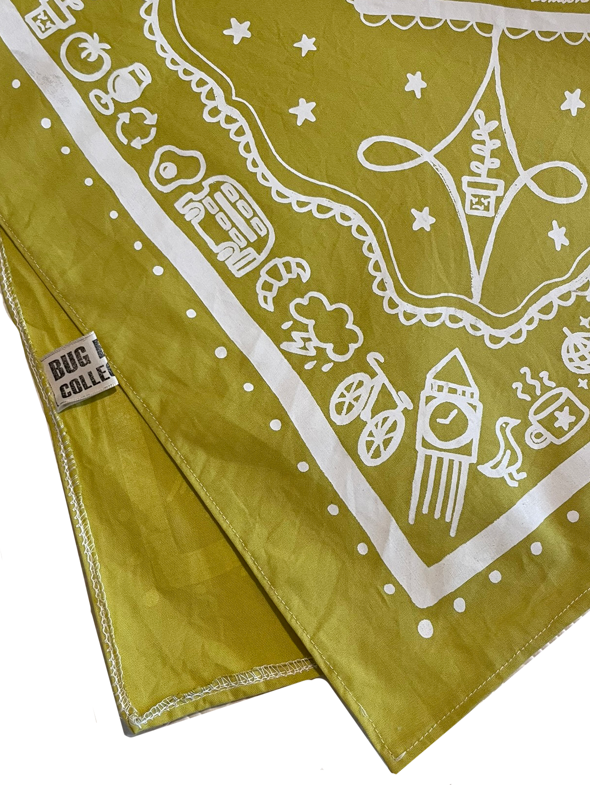 Lime Green Bandana