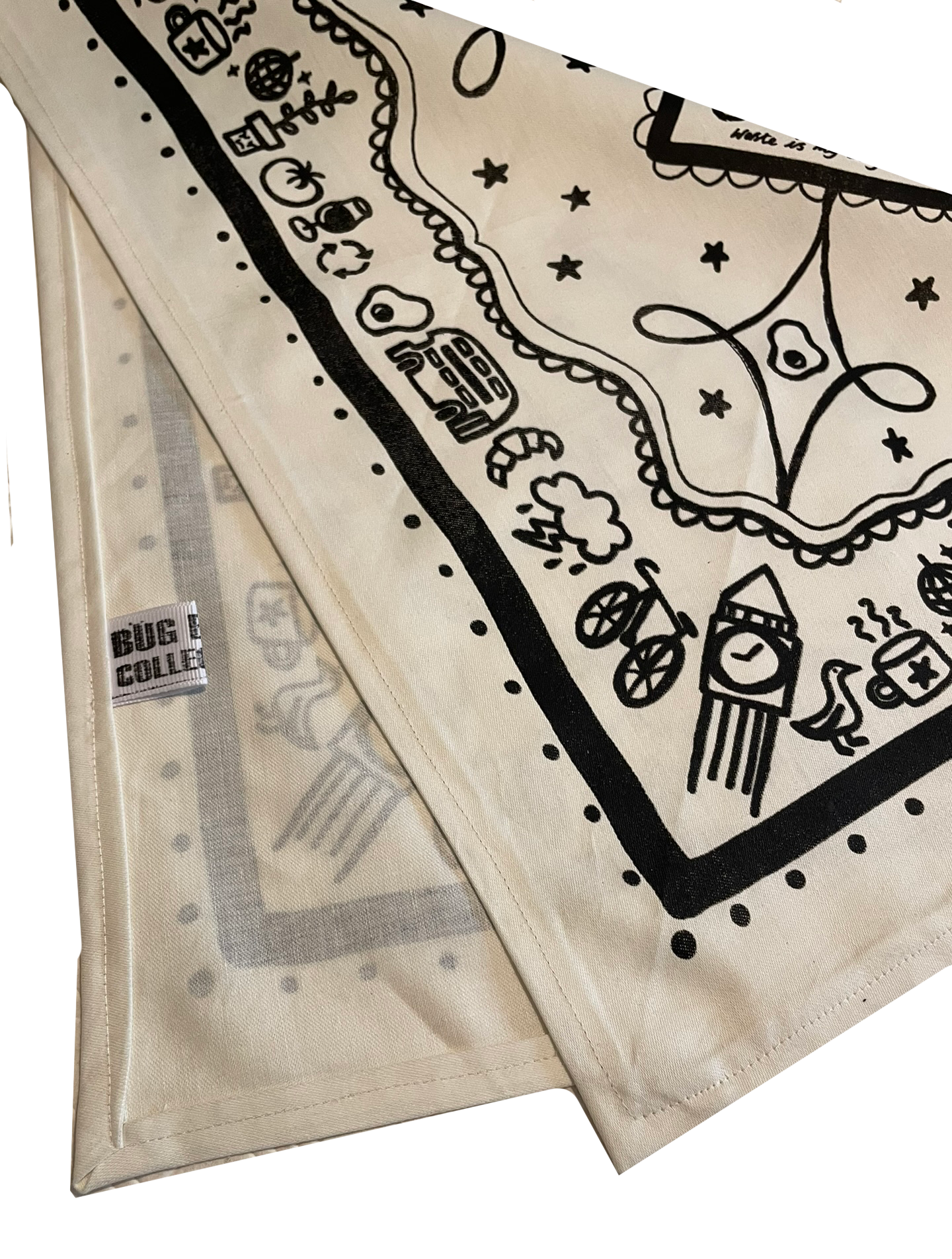 White & Black London Bandana